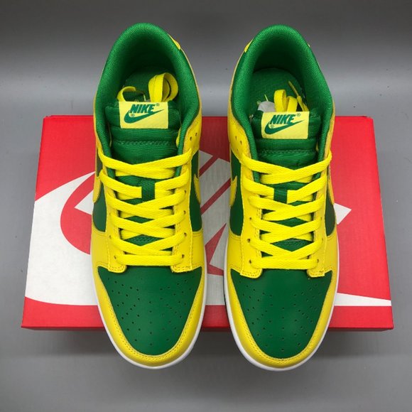 Nike Dunk Low Retro x Reverse Brazil Sneakers - Picture 5 of 6